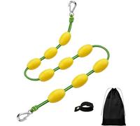 Sturdy Tow Rope, Double Hook Boat Line, 712 Inches Cord with Secure Build, Strong Nylon Towing Rope, Portable Line with Flexible Design, Water Sports Accessory for Lake and Beach