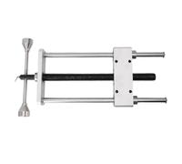 Sturdy Woodworking Vise | Double Link CNC Machining for Secure Clamping | 300mm Capacity for Wood/Metal/CNC Processing | Alloy Steel Frame, Grip - Enhancing Jaws