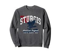 Sturgis South Dakota Vintage Patriótico Diseño Deportivo Sudadera