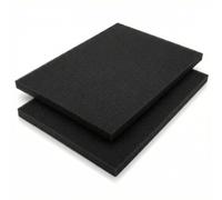Sturiz Lote de 2 Filtro de Aire Espuma Universal 300 x 210 x 5mm Filtro Aire Moto Recortable Filtro de Aire Esponja para Moto Ciclomotor Desbrozadora Scooters Quad Cortacésped Desbrozadora Aspiradora