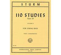 Sturm 110 Studies Opus 20 Volume 2 for String Bass