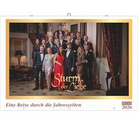 Sturm der Liebe 2026 - Broschürenkalender - Wandkalender - mit Jahresplaner - Format 42 x 29 cm