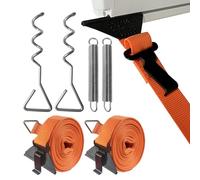 Sturmband para marquesinas y vorzelts, für protección contra vientos fuertes, 2 métodos de conexión compatibles con la mayoría de las marcas de caravanas (Thule, Fiamma), seguro contra tormentas