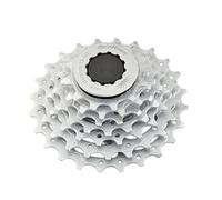 Sunrace CS-R63 7-Speed Casete 12-24T Níquel Plata 7sp Híbrido Carretera Bici
