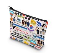 Sturniolo - Bolsa de maquillaje para Chris & Matt & Nick, color naranja, morado, azul, regalos Sturniolo Merch, Wanna Swing UK