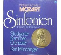Stuttgarter Kammerorchester / Karl Münchinger - Mozart: Sinfonien Nr. 25 g-Moll KV 183, Nr. 28 C-dur KV 200, Nr. 29 A-dur KV 201 & Nr. 33 B-dur KV 319 [Vinyl Schallplatte] [2 LP Box-Set]
