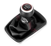 Stuurverhoger Klem Para VW 1999-2004 Para Golf 4 IV Para MK4 Para GTI Para R32 Mm 5/6 Velocidades Pomo Palanca Cambios Palanca Cambios Funda Protectora Riser Lifting Stuur Klem(Red 5 Speed)