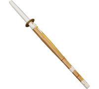 STUYKDIA Espada samurái de bambú Natural, Espadas de práctica de Kendo de Madera, Katana Japonesa de Madera Hecha a Mano para Entrenamiento, Regalos, cosplay-1PC||80CM