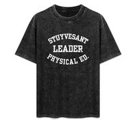 Stuyvesant Leader As Worn by Ad Rock Men's T-Shirt Unisex Black Cotton Hip Hop Print tee Shirts L