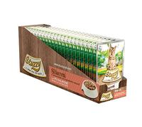 Stuzzy, Alimento Húmedo Completo para Gatos Adultos con Salmón, En Sfilaccetti - (24 Bolsas De 85g)