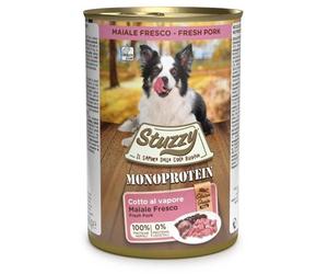 Stuzzy Cerdo Fresco Monoprotein Lata para Perros 400 gr