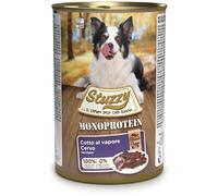 Stuzzy Comida Húmeda Natural para Perro Sabor Ciervo - Paquete de 6 x 400 gr - Total: 2400 gr