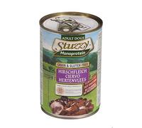 Stuzzy Comida Húmeda Natural para Perro Sabor Ciervo - Paquete de 6 x 400 gr - Total: 2400 gr