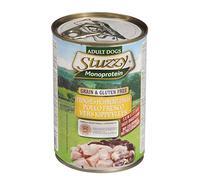 Stuzzy Comida Húmeda Natural para Perro Sabor Pollo - Paquete de 6 x 400 gr - Total: 2400 gr