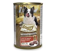 Stuzzy Buey Fresco Monoprotein Lata para Perros 6 x 400 gr