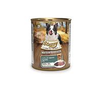 Stuzzy, Comida húmeda para Perros Adultos, Sabor Cordero, preparación monoproteínica en paté - Total 4,8 kg (6 latas x 800 gr)