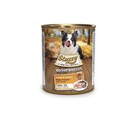 Stuzzy, Comida húmeda para Perros Adultos, Sabor Pollo, preparación monoproteínica en paté - Total 4,8 kg (6 latas x 800 gr)