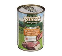 Stuzzy Dog Monoproteína Becerro Comida húmeda para Perros, 6 latas x 400 g, 2,4 kg