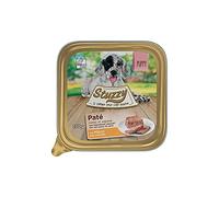 Stuzzy Mister, Comida húmeda para Cachorros, Sabor Pollo, paté y Carne en trozos - Total 3,3 kg (22 tarrinas x 150 gr)