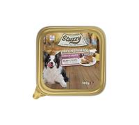Stuzzy Monoprotein Alimento Húmedo para Perros Sabor Cerdo, 99,9% Proteínas Animales, 0,01% Proteínas Vegetales, Cocido Al Vapor, Alimento Completo para Perros, 32 X 100g