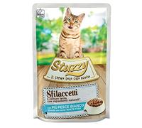 Stuzzy Sfilaccetti con più Pesce Bianco 85g