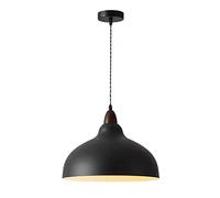 STVDEDG Lámpara De Araña De Diseño Estilo Wabi-sabi Con Accesorios De Iluminación Colgantes De Madera Lámpara Colgante Semicircular Creativa Pantalla De Lámpara Pastoral De Una Sola Cabeza Para Isla