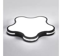 STVDEDG Lámpara De Techo Con Panel LED Minimalista Nórdico Lámpara Plana Ultrafina De Bajo Consumo, No Regulable Iluminación Decorativa Con Personalidad Creativa Para Dormitorio, Habitación Infantil