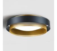 STVDEDG Lámpara De Techo Con Panel Nórdico De Diseño LED Lámpara Plana Minimalista Sin Atenuación Con Protección Ocular Luminaria Empotrada Con Dosel Para Cocina, Pasillo, Porche, Sala