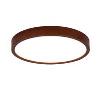 STVDEDG Lámpara De Techo Empotrada De Estilo Madera Para Interiores Lámpara De Techo Minimalista Con Luz Blanca Fría Luminaria Minimalista De Bajo Consumo Con Protección Ocular Para Dormitorio