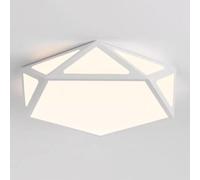 STVDEDG Lámpara De Techo Empotrada Geométrica Nórdica Lámparas Planas LED Modernas De Luz Blanca Fría Iluminación Lateral De Diseño Para Interiores Para Cocina, Pasillo, Porche, Sala