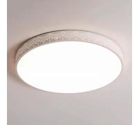 STVDEDG Lámparas Planas LED Modernas Posmodernas Con Luz Blanca Fría Lámpara De Techo Empotrada Redonda Minimalista Nórdica Luminaria Empotrada Para Dosel Para Cocina, Pasillo, Porche, Sala