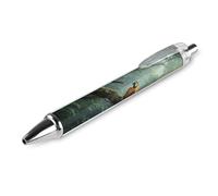 STVNKML Mysterious Tropical Rainforest - Bolígrafo retráctil de tinta negra con agarre súper suave, punta media, 1 unidad