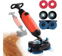 STWBHW Fregadora de Pisos Comercial de 17", minifregadora automática a batería con Operador a pie y cepillos Dobles, 240 RPM, for Espacios comerciales pequeños, oficinas, comercios y más.