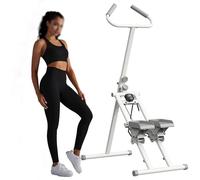 STWBHW Vertical Climber Machine,Foldable Step Machine, Stepper Stair Master Machine with LCD,Mountain Climbing Exercise Machine,For Men and Women Home Gym Full Body Workout Cardio Training