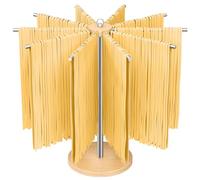 STWWO Secador de Pasta Fresca Estante de Secado de Pasta con 10 Brazos Extraíbles Acero Inoxidable 304 para 2 kg de Espaguetis tallarines Secador de Fideos para Cocina- Eficiente e Higiénico
