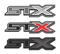 STX - Calcomanías adhesivas compatibles con camiones F150 (2015 - 2020) - Off Road (juego de 2) (gris y gris (serie Premium))