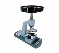 Stxdynjy Abridor de Fondos de Reloj Máquina Quitafondos Profesional Soporte con Guía Ajustable Puntas para Varias Cajas Control Antideslizante en Metal