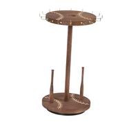 Stxdynjy Colgador de Joyas, Regalo, Accesorio Multiusos Marrón para Dormitorio, Baño O Estudiantil.