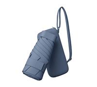 Stxdynjy de Viaje, Mini para Cartera, Ligero de Bolsillo, Plegable Pequeño, para Actividades Al Aire Libre, Viajes, Azul Oscuro