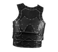 Stxdynjy Medieval de Pecho, Chaleco de, Chaleco de Caballero, Tops Decorativos, Caballero, Disfraz de Samurái Par, Negro