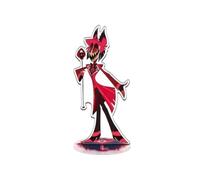 STY 3 - 1 pieza de anime Hazbin Hotel para decoración de escritorio, 17 cm, marca de pie para fanáticos