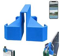 Styeyts Tennis Camera Mount, Tennis Net Phone Camera Mount for Pickleball, Smartphone Mount for Padel Court Fence, Secure Clip-On Shot Mount for Match Grabation, Analysis, Practice & Coaching (Blue)