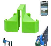 Styeyts Tennis Camera Mount, Tennis Net Phone Camera Mount for Pickleball, Smartphone Mount for Padel Court Fence, Secure Clip-On Shot Mount for Match Recording, Analysis, Practice & Coaching (Verde)