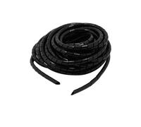Styire Manguito de Cable en Espiral de 2 Metros, diámetro de 8 mm, Protector de bobinado de Cables, Organizador de Cables. Protector Cubierta