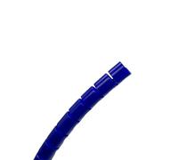 Styire Organizador de Cables de 5 Metros con diámetro Interior de 8 mm a 25 mm, Funda Protectora Flexible for tuberías, Envoltura en Espiral, gestión de Cables. Protector Cubierta(Blue,ID 15mm)