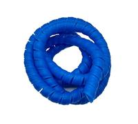 Styire Organizador de Fundas Flexibles for conductos de calefacción, Envoltura en Espiral, protección for Tubos, mangueras hidráulicas y tuberías de Aceite. Protector Cubierta(Blue,ID 40mm)