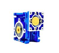 Styire Reductor de velocidad de engranaje helicoidal NMRV025 con orificio de entrada de 9 mm y orificio de salida de 11 mm for motor paso a paso NEMA23 Carcasa metálica(Ratio 15 to 1)