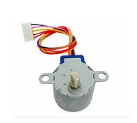 Styire Variable Aire 2 4byJ48 Motor de Paso, Aire Acondicionado Motor en el Gancho, Motor de Barrido de Cuchilla de oscilación, Motor de guía de Aire, 1 2V DC Motor Sincrónico Volteador