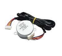 Styire Variable Aire 3 5byJ46 Motor Paso a Paso, 12V 0010400443 Motor, Air acondicionamiento Gabinete Swing Blade Swarring Motor sincrónico, Guía de Aire Motor Sincrónico Volteador