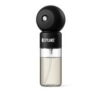 STYLANCE Botella eléctrica de barbería - Pulverizador profesional recargable de niebla fina para estilistas, salones de belleza y peluquería, nano atomizador continuo, diseño recargable negro mate